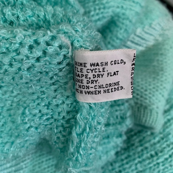 ANDREW ST JOHN Vintage V-Back Chunky Sweater sz M - Picture 12 of 16